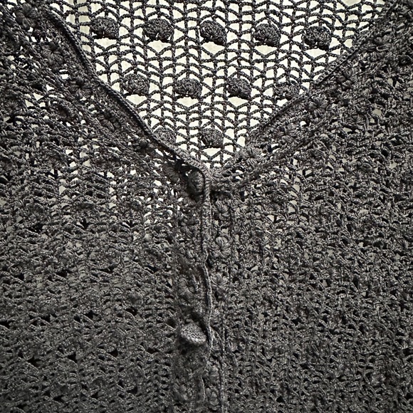 Vintage Crochet Cardigan - Picture 2 of 3